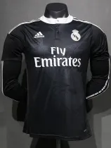 2014-2015 RMA Away Player Version 长袖球员 Long Sleeve Retro Soccer Jersey