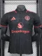 2024-25 Man Utd Black Special Edition Player Version Training shirts *红标翻领