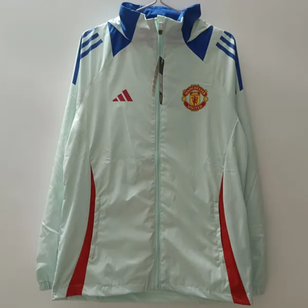 2024-25 Man Utd Light green Windbreaker
