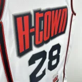 2024-25 ROCKETS SENGUN #28 White City Edition Top Quality Hot Pressing NBA Jersey