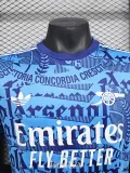 2025-26 ARS Blue Special Edition Player Version Training shirts (涂鸦蓝)