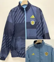 2024-25 Scotland Grey & Light blue Double Sided Windbreaker (双面风衣)