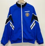2024-25 Man Utd Blue & White Retro Double Sided Windbreaker (双面风衣)