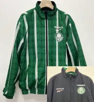 2024-25 Palmeiras Green & Black Retro Double Sided Windbreaker (双面风衣)