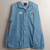 2024-25 Italy Light blue Windbreaker