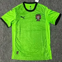 2025-26 Portugal Green Goalkeeper Fans Soccer Jersey *PM