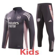 2024-25 ARS Brown Kids Half Pull Tracksuit (童装)(半拉链)