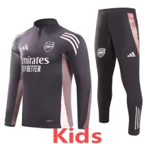 2024-25 ARS Brown Kids Half Pull Tracksuit (童装)(半拉链)