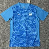 2024-25 Marseille Blue Training Shirts