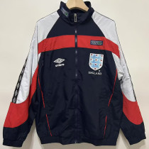 2024-25 England Black White Windbreaker