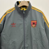 2024-25 ARS Golden & Grey Retro Double Sided Windbreaker (双面风衣)