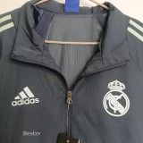 2024-25 RMA Black White Windbreaker