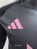 2025-26 Inter Miami Away Long Sleeve Player Version Soccer Jersey (长袖球员)