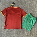 2000 Portugal Home Kids Retro Soccer Jersey