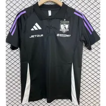 2025-26 Colo-Colo Black Polo Short Sleeve *有领