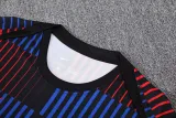 2025-26 BAR Red blue Training Short Suit