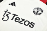 2025-26 Man Utd White Training Short Suit