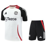2025-26 Man Utd White Training Short Suit