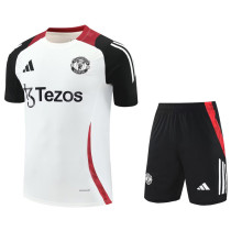 2025-26 Man Utd White Training Short Suit