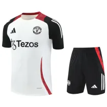 2025-26 Man Utd White Training Short Suit