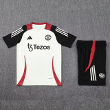 2025-26 Man Utd White Training Short Suit