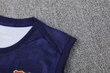 2025-26 BAR Royal blue Tank top and shorts suit