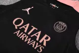 2025-26 PSG Black Tank top and shorts suit