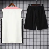 2025-26 PSG White Tank top and shorts suit