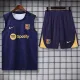 2025-26 BAR Royal blue Tank top and shorts suit