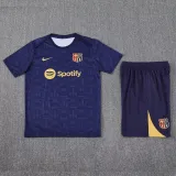 2025-26 BAR Royal blue Training Short Suit