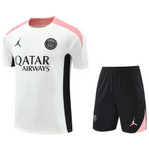 2025-26 PSG White Training Short Suit