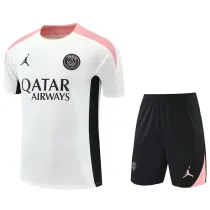 2025-26 PSG White Training Short Suit