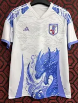 2024-25 Japan White Special Edition Fans Soccer Jersey *蓝龙