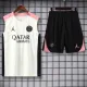 2025-26 PSG White Tank top and shorts suit
