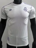 2025-26 RMA White Special Edition Player Version Training Shirts (紫色标)