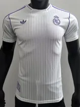 2025-26 RMA White Special Edition Player Version Training Shirts *紫色标