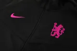 2024-25 CHE Black Hoodie Jacket Tracksuit #01