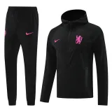 2024-25 CHE Black Hoodie Jacket Tracksuit #01