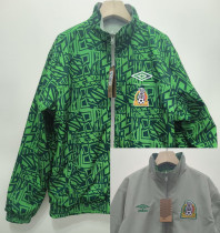 1994 Mexico Green & Grey Retro Double Sided Windbreaker (双面风衣)