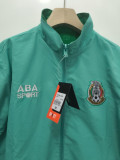 1995 Mexico Lake blue & Green Retro Double Sided Windbreaker (双面风衣)