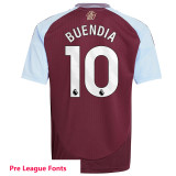 2024-25 Aston Villa Black 150th Anniversary Fans Soccer Jersey