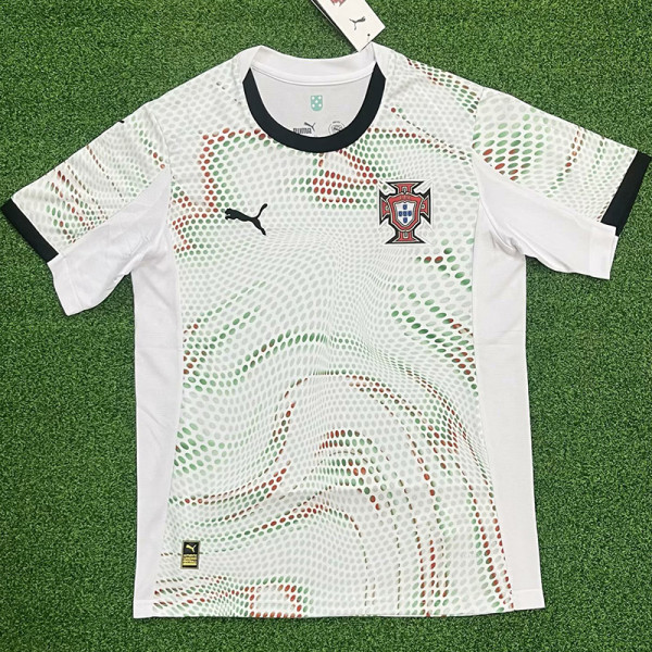 2025-26 Portugal Away Fans Soccer Jersey #PM