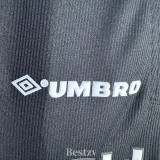 1998-1999 Man Utd Black Long Sleeve Retro Soccer Jersey (长袖)