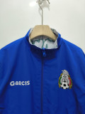 1999 Mexico Blue & White Retro Double Sided Windbreaker (双面风衣)