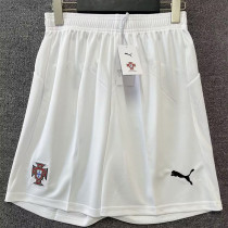 2025-26 Portugal White Shorts Pants (PM)