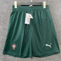 2025-26 Portugal Green Shorts Pants *PM