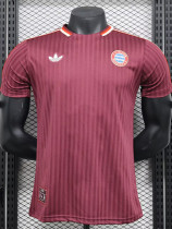 2024-25 Bayern Maroon Red Special Edition Player Version Soccer Jersey