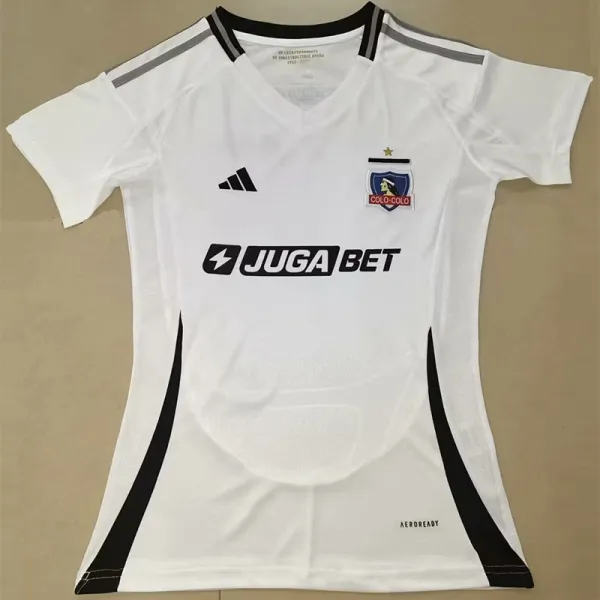 2025-26 Colo-Colo Home Women Soccer Jersey (女)