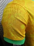 2025-26 Brazil Yellow Special Edition Player Version Soccer Jersey (耶稣)
