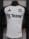 2025-26 Man Utd White Black Player Version Training shirts